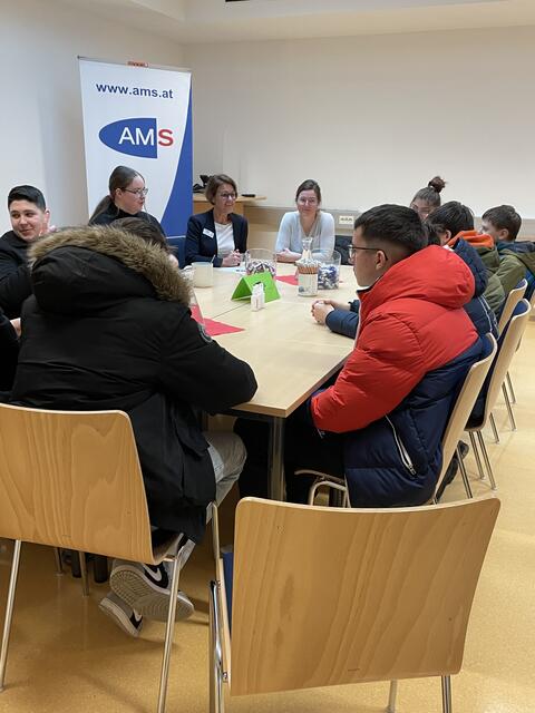 Das AMS selbst, stellte den Beruf des Personaldienstleisters vor, den es in jedem größeren Betrieb gibt. | Foto: Sarah Braun