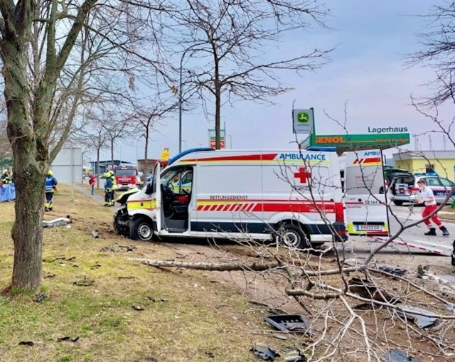 Für das Ehepaar kam jede Hilfe zu spät, sie verstarben noch an der Unfallstelle. Drei weitere Personen wurden teils schwer verletzt. | Foto: Rotes Kreuz Burgenland