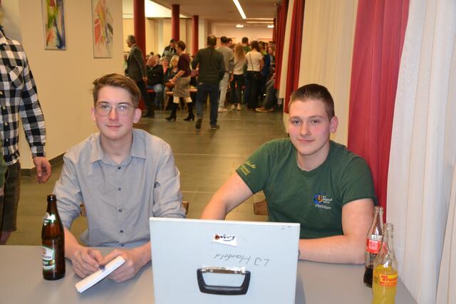 Robin Wiesbauer und Christian Handlhofer. | Foto: Alex Fritsch