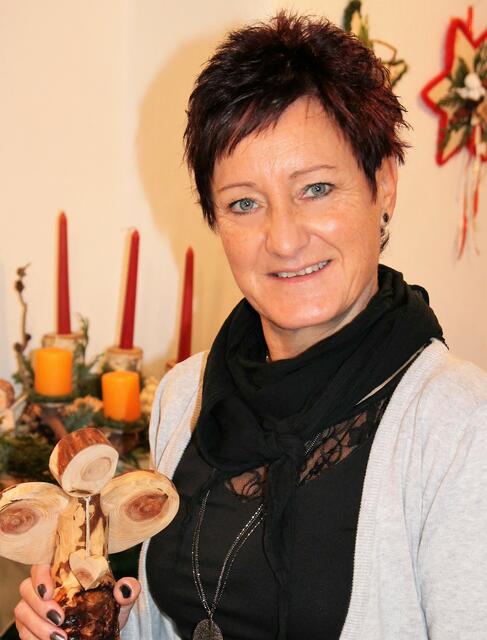 Edith Öxl im Ostermodus