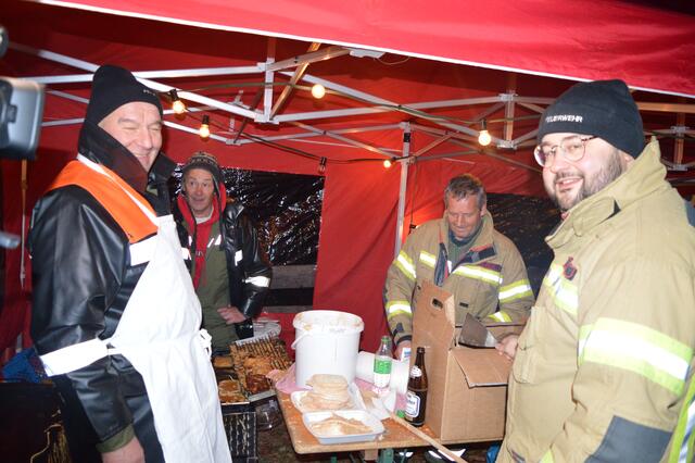 Die Kaskiachl-Köche auf der Trams hatten ebenfalls viel zu tun. | Foto: Siegele