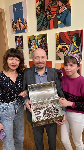 Die Familie Dudka hat in Oberschlierbach ein Zuhause gefunden. | Foto: Andreas Geppert