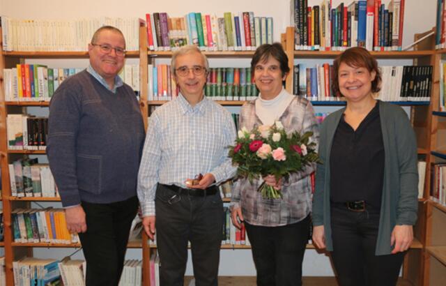 Pfarrer Eduard Bachleitner, Alexander und Angelika Kubai, Christina Waschak (v. l.). | Foto: Angerer