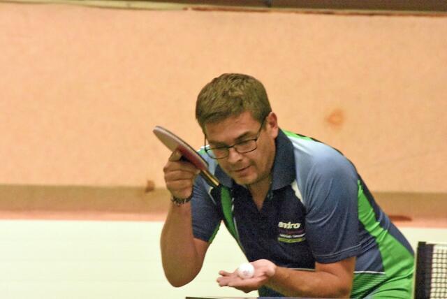 Martin Lohfeyer (Tamsweg II) brillierte. | Foto: TTC Tamsweg