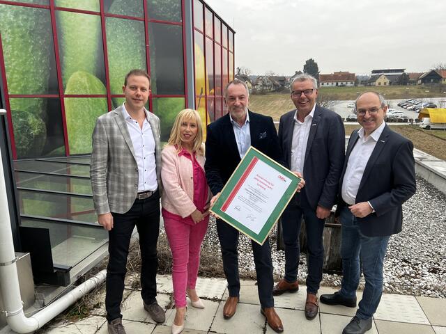 Büroeröffnung mit Andreas Hassler, Doris Schneider, Stefan Zisser, Mag. Michael Gassner und Mag. Andreas Schlemmer. | Foto: Sunshine Partnerinstitut