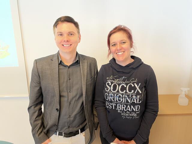 Christof Böhm (AMS-Service für Unternehmen), Monika Marak (Recruiting Firma Brantner)