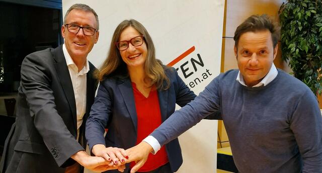 Constance Mochar (Mitte) hat künftig viel vor  | Foto: Privat