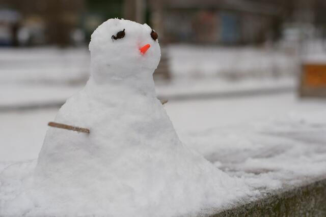 Dieses Jahr hat der Schnee meistens, wenn überhaupt, nur für einen kleinen Schneemann gereicht. | Foto: Pixabay/ThorstenF (Symbolbild)