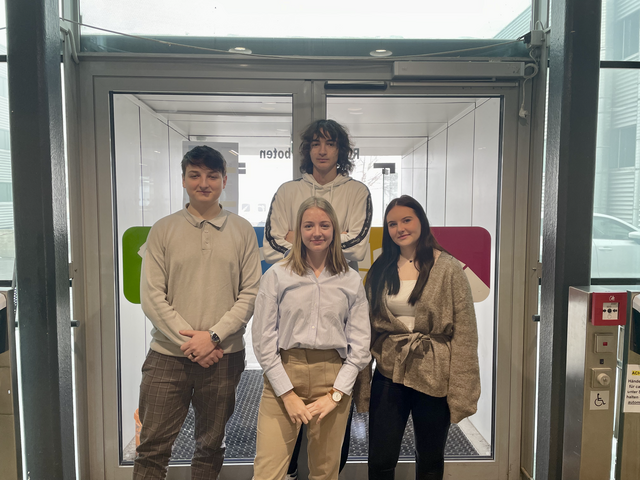 Kalian, Leonie, Lucca und Jana haben klare Vorstellungen an die Landespolitik und alle vier gehen am Sonntag wählen. | Foto: RegionalMedien