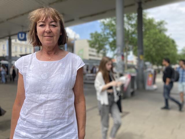 Die Floridsdorfer Neos-Klubobfrau Judith Lederer. | Foto: Barbara Sirucek