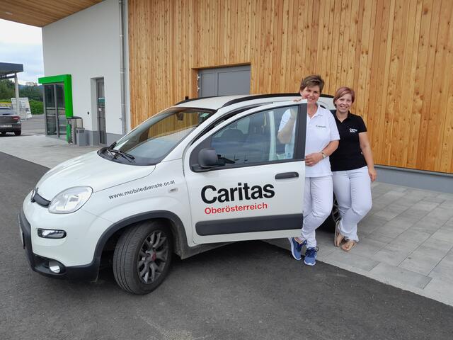 Teamleiterin Kerstin Guggenberger sucht Verstärkung für die Mobilen Pflegedienste der Caritas im Bezirk Ried. | Foto: Caritas