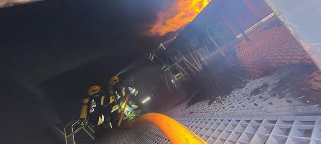 Zehn Trupps der Freiwilligen Feuerwehren aus dem Bezirk Leibnitz nahmen an der Heißausbildung teil. | Foto: OBI d. F. Thomas Menhard