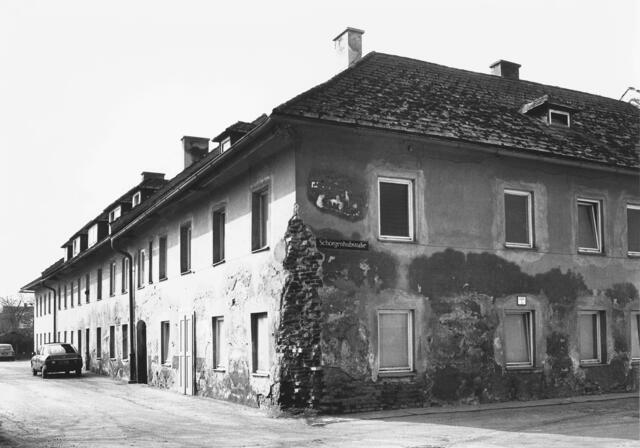 Im Jahr 1982 wurde das „Fuchsengut“ schließlich abgebrochen. | Foto: Archiv der Stadt Linz