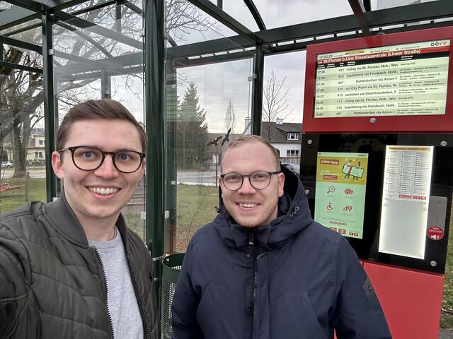 Moritz Otahal (links) und Michael Mollner. | Foto: Privat