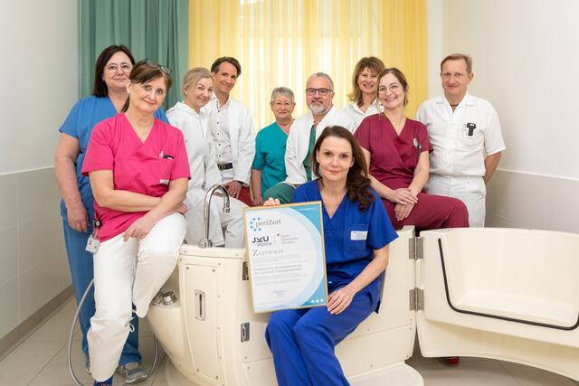 Von der Schwangerschaft bis über die Geburt hinaus: Das Team des Linzer Perinatalzentrums zählt zu den Besten in ganz Österreich.  | Foto: KUK