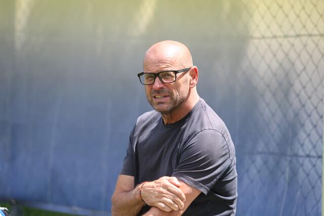 Silz/Mötz-Trainer Helmut Kraft zeigt sich vor dem Frühjahrsstart guter Dinge. | Foto: sportszene.tirol/Leitner