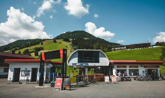 Der Lift im Sommer. | Foto: Kitzb. Alpen/Gaisberg