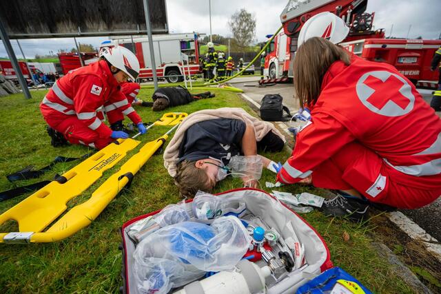 Für die Rotkreuzler gab es im abgelaufenen Jahr viel zu tun.  | Foto: FF Rohrbach