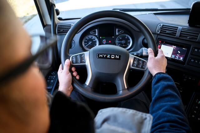 Innenansicht des Cockpits | Foto: MPREIS/Franz Oss