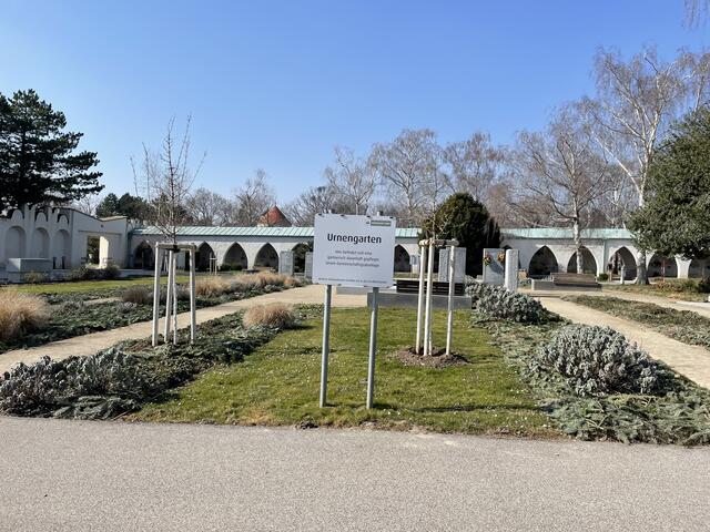 Der Urnengarten befindet sich auf dem Friedhof Feuerhalle Simmering. | Foto: Teischl/RMA