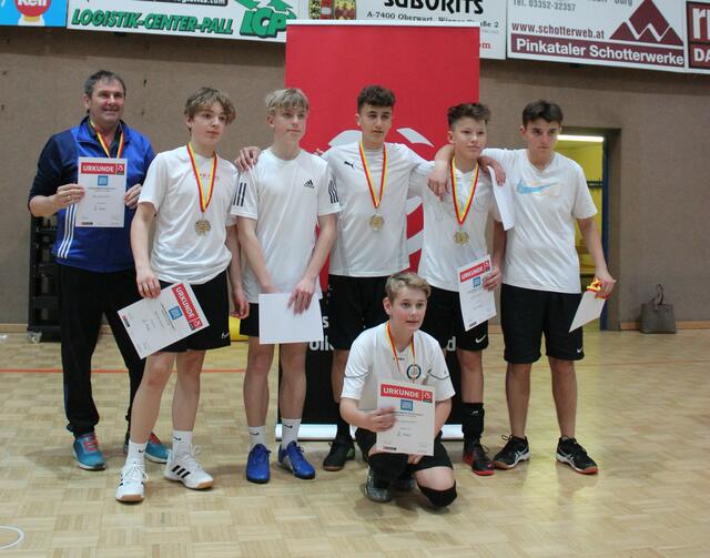 Das Team der iNMS Jennersdorf holte Platz 2. | Foto: ÖVV 