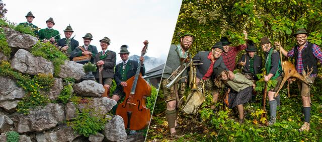 Die Goiserer Klarinettenmusi und die WüdaraMusi  | Foto: Alpenwelt Karwendel