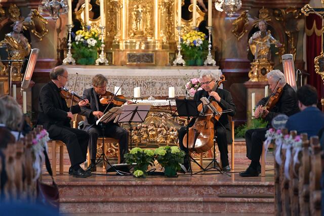 Die Klassik wird auch in 2023 nicht zu kurz kommen. (Auftritt in der St. Peter und Paul Kirche 2019) | Foto: Alpenwelt Karwendel