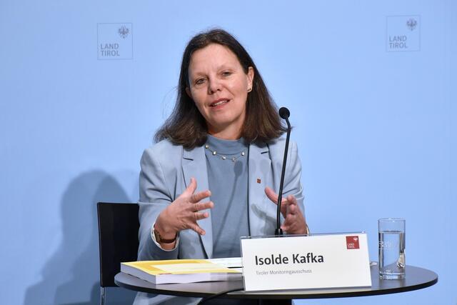 „Ich freue mich, dass die Landesregierung in ihrem Regierungsprogramm ein Bekenntnis zur Umsetzung der UN-Behindertenrechtskonvention abgegeben hat“, sagt Isolde Kafka, Vorsitzende des Tiroler Monitoringausschusses. | Foto: © Land Tirol/Milicevic