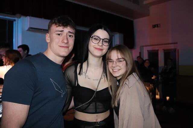 Einen tollen Abend hatten Jonas, Jasmin und Denise.