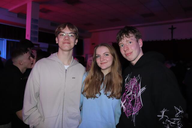 Oliver, Florentina und Eric waren mit Freude dabei, am Riverside!