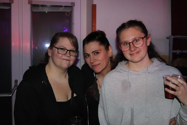Juliane, Carina und Elena waren mit von der Partie. 