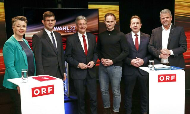 Die Landtagswahl 2023 in Kärnten ist geschlagen. Wie reagieren die Politspitzen aus Wien auf das Ergebnis? | Foto:  GERD EGGENBERGER / APA / picturedesk.com