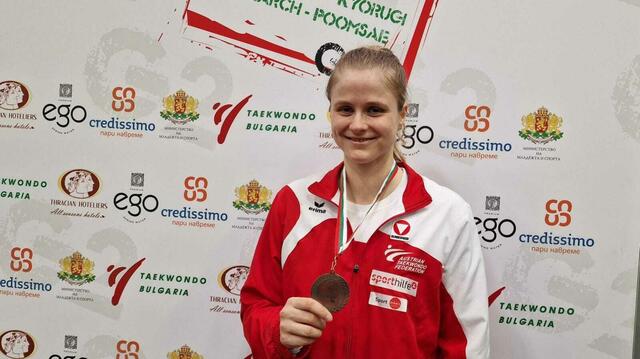 Marlene Jahl gewinnt die Bronzemedaille in Bulgarien  | Foto: Ötdv