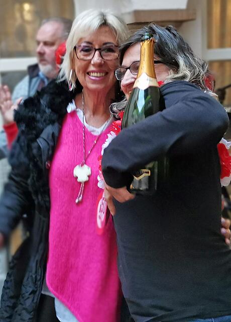 Iris More' mit Lilli Raunegger.