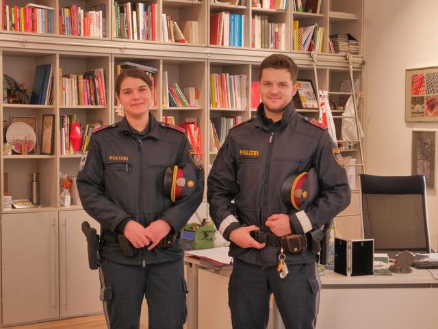 Revierinspektorin Wannebauer und Revierinspektor Apfl sind neue in Meidling. | Foto: BV 12/Schinagl