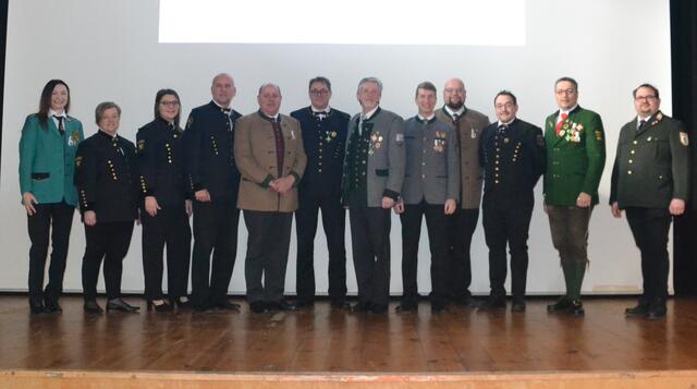 Die Vertreterinnen und Vertreter der Musikvereine aus dem Bezirk Leoben versammelten sich am vergangenen Sonntag zur jährlichen Bezirkshauptversammlung. | Foto: Blasmusikverband Leoben