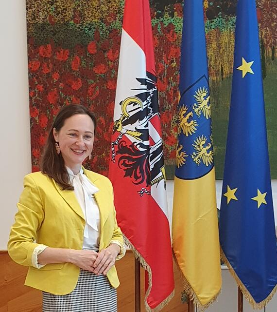 Die Landesleiterin der Wir-Niederösterreicherinnen-ÖVP Frauen BR Doris Berger-Grabner