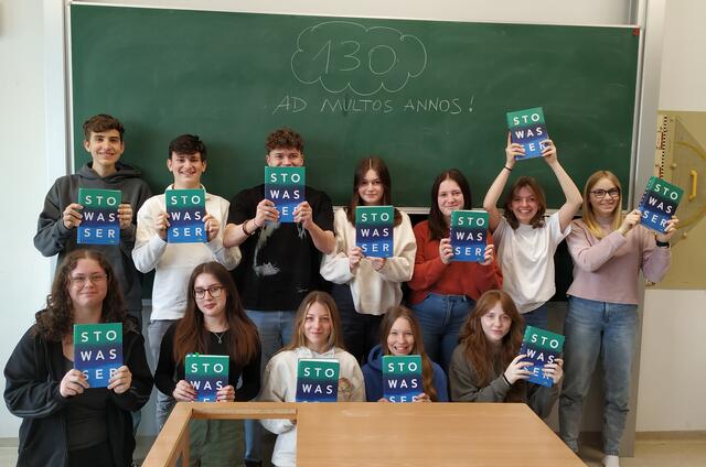 Latein-Gruppe der 7b am Gymnasium Freistadt | Foto: Privat