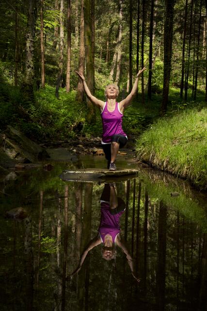 Am liebsten ist Eva Bernhardt in der Natur, denn diese tut ihr gut. | Foto: Bernhardt