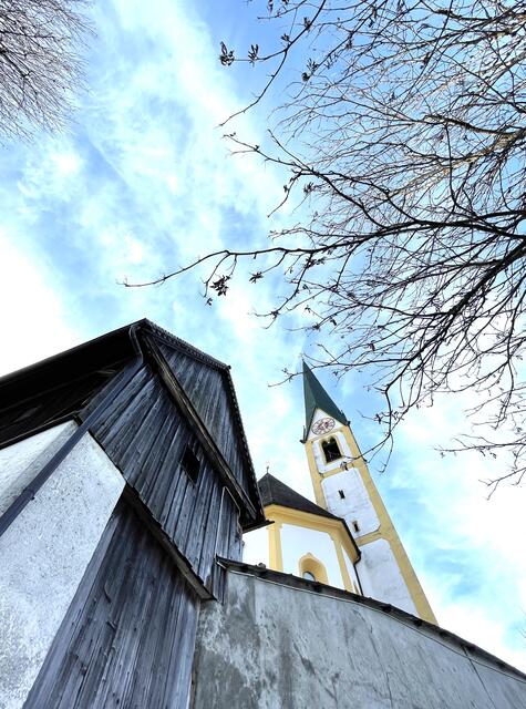 Die Kirchberger Pfarrkirche. | Foto: Kogler