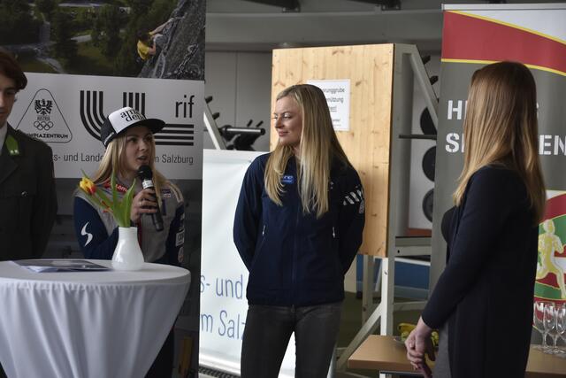 Ehrung der Athleten im Universitäts- und Landessportzentrum in Rif. | Foto: Thomas Fuchs