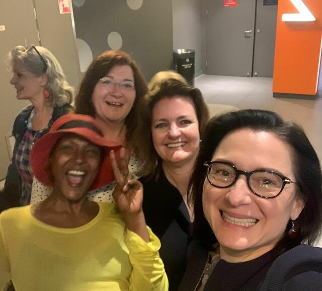 Dirie zeigte sich begeistert von ihrem Besuch in der Donaustadt. | Foto: Kugler