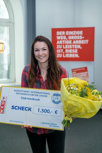 Meisterin Stefanie Hoffmann aus Hochfilzen. | Foto: WK Tirol/V. Malyshev