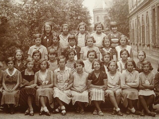 Klassenfoto Hauptschule Enkplatz, 1933 | Foto: C: Bezirksmuseum Simmering