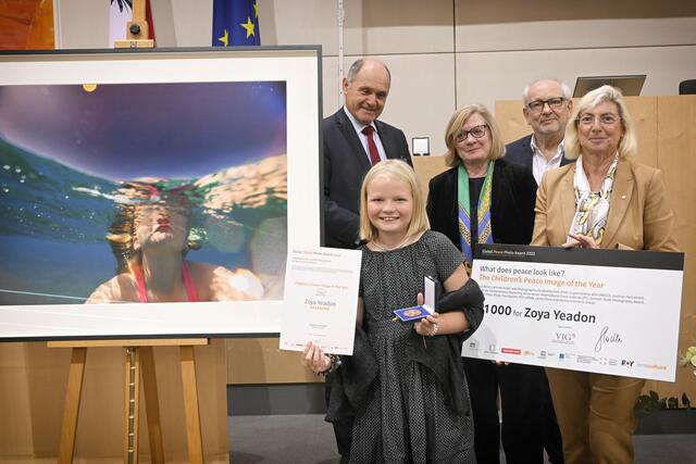Childrens Award - Wolfgang Sobotka, Zoya Yeadon, Barbara Grötschnig, Jan Schmolling, Elisabeth Stadler. | Foto: Johannes Zinner