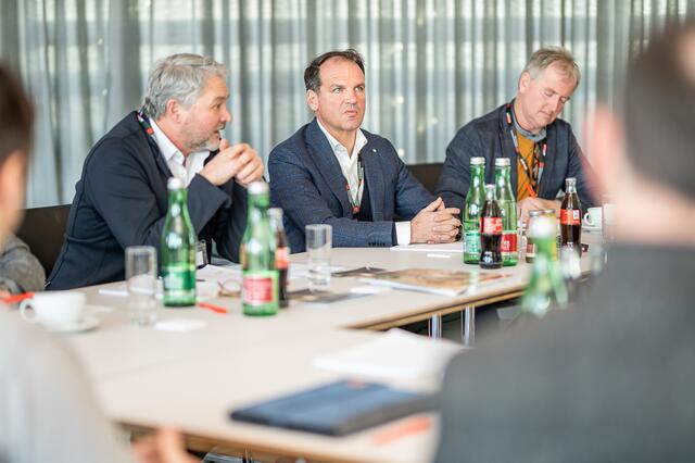 Oskar Beer, Gustav Spener und Paul Lang (v.l.) | Foto: Brand Images