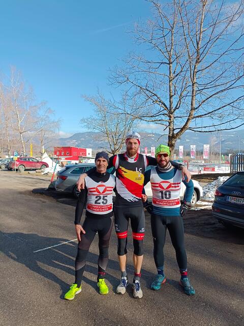 Die erfolgreichen Athleten des LC Vitus beim Wintertriathlon. | Foto: LC Vitus