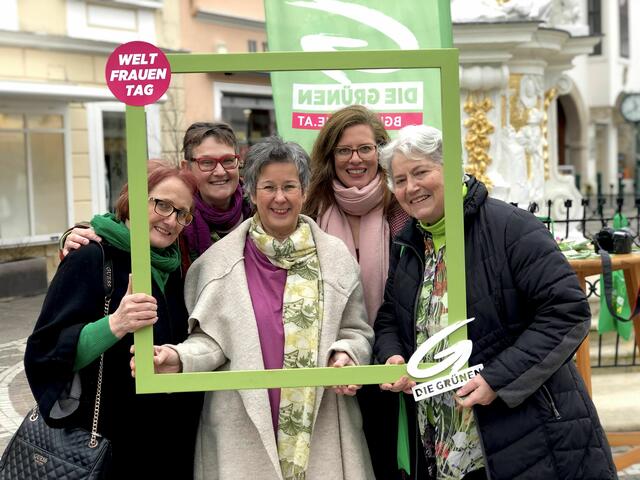 Die Grünen in der Fußgängerstraße in Eisenstadt | Foto: Grünen