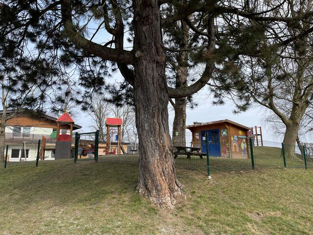 Der Spielplatz beim SOS-Kinderdorf Seekirchen.  | Foto: sm