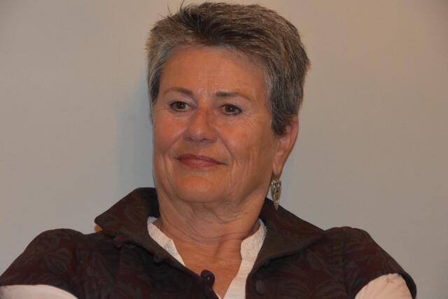 Claudia Lang-Forcher erzählte mitreißend Geschichten vom Frausein